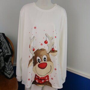 NWOT WephuPSho Men's Long Sleeve Christmas Pajama top